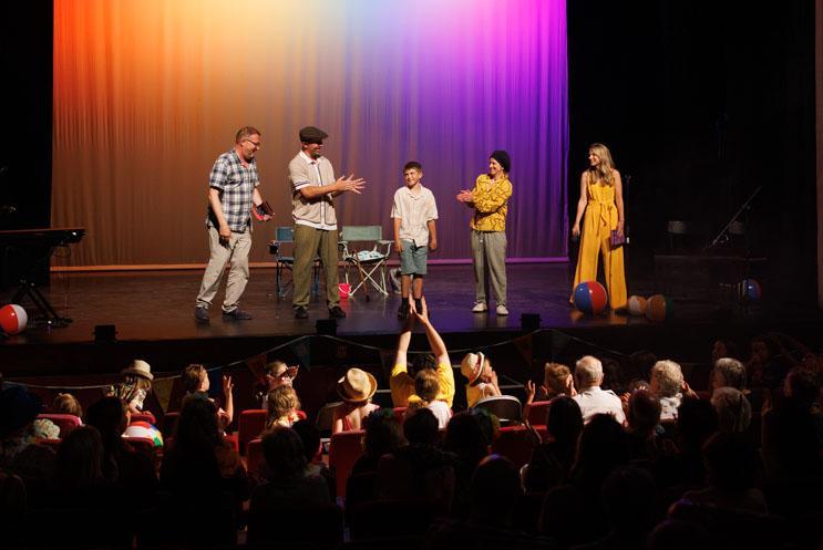 Community Celebration on stage at Theatre Royal Winchester