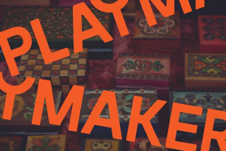 Arts and crafts - colourful wooden boxes